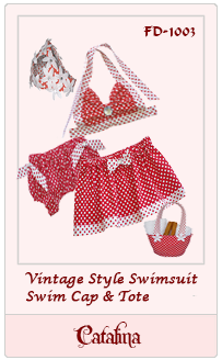 Vintage Dog Bathing Suit Clothes Pattern